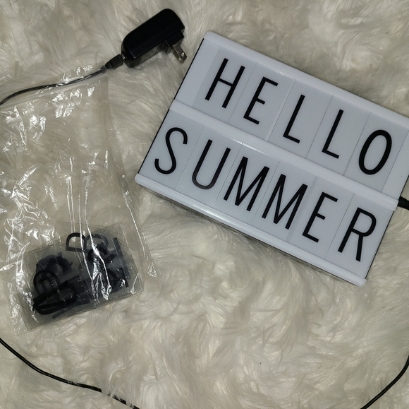 boutique Accents Led Light Up Word Board Poshmark